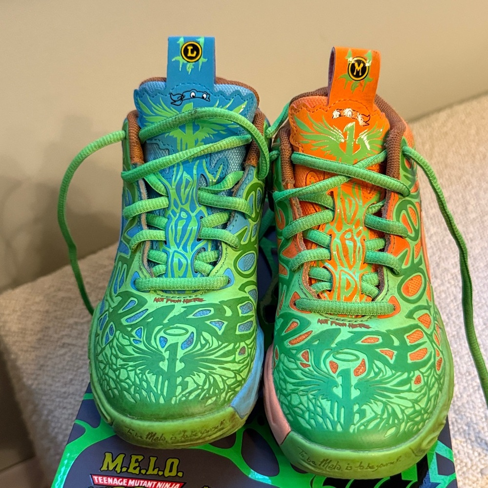Puma Teenage Mutant Ninja Turtles Sneakers Toddler Size 11c